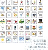 Amagenius Visual Timetable Magnetic Chart for Kids Daily Routine Daily view 2