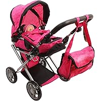 carrito de muñecas 3 en 1