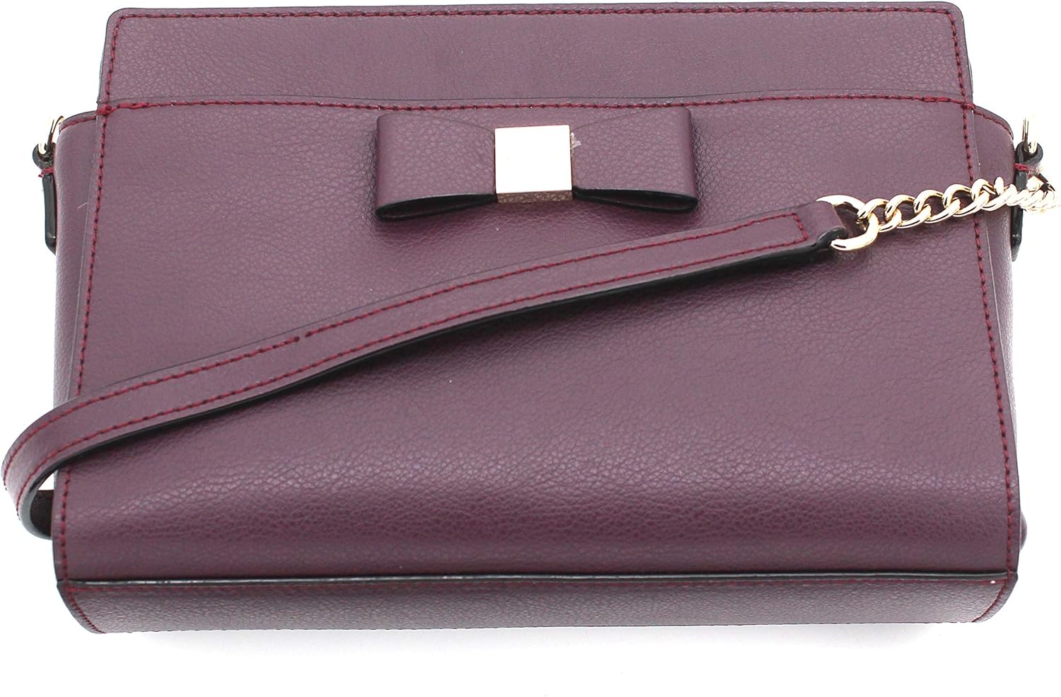 kate spade deep plum purse