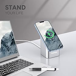 Lucrave Phone Stand for MagSafe Charger, Aluminum