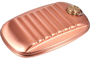 Shinko-do Pure Copper hot Water Bottle with Bag 2.3 LS-9395 by Shinko Metal