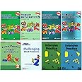 Singapore Math Primary Mathematics Complete Grade 2 Set (8 Books): 2 Textbooks, 2 Workbooks, 2 Intensive Practice, Extra Practice and Challenging Word