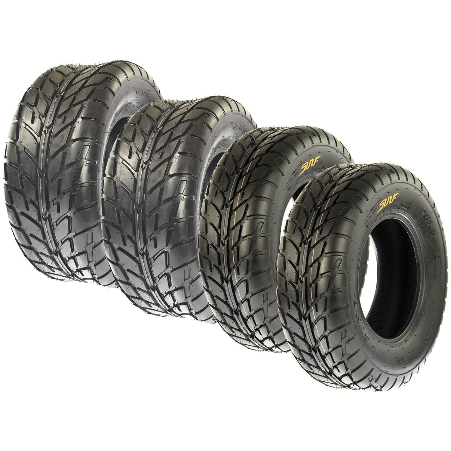 Set of 4 SunF A021 TT Sport ATV UTV Flat Track Tires 23x710 Front