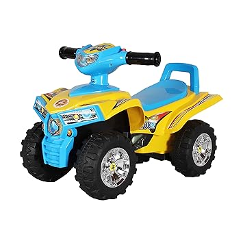 EZ PLAYMATES Baby Ride ON Desert Bike Yellow