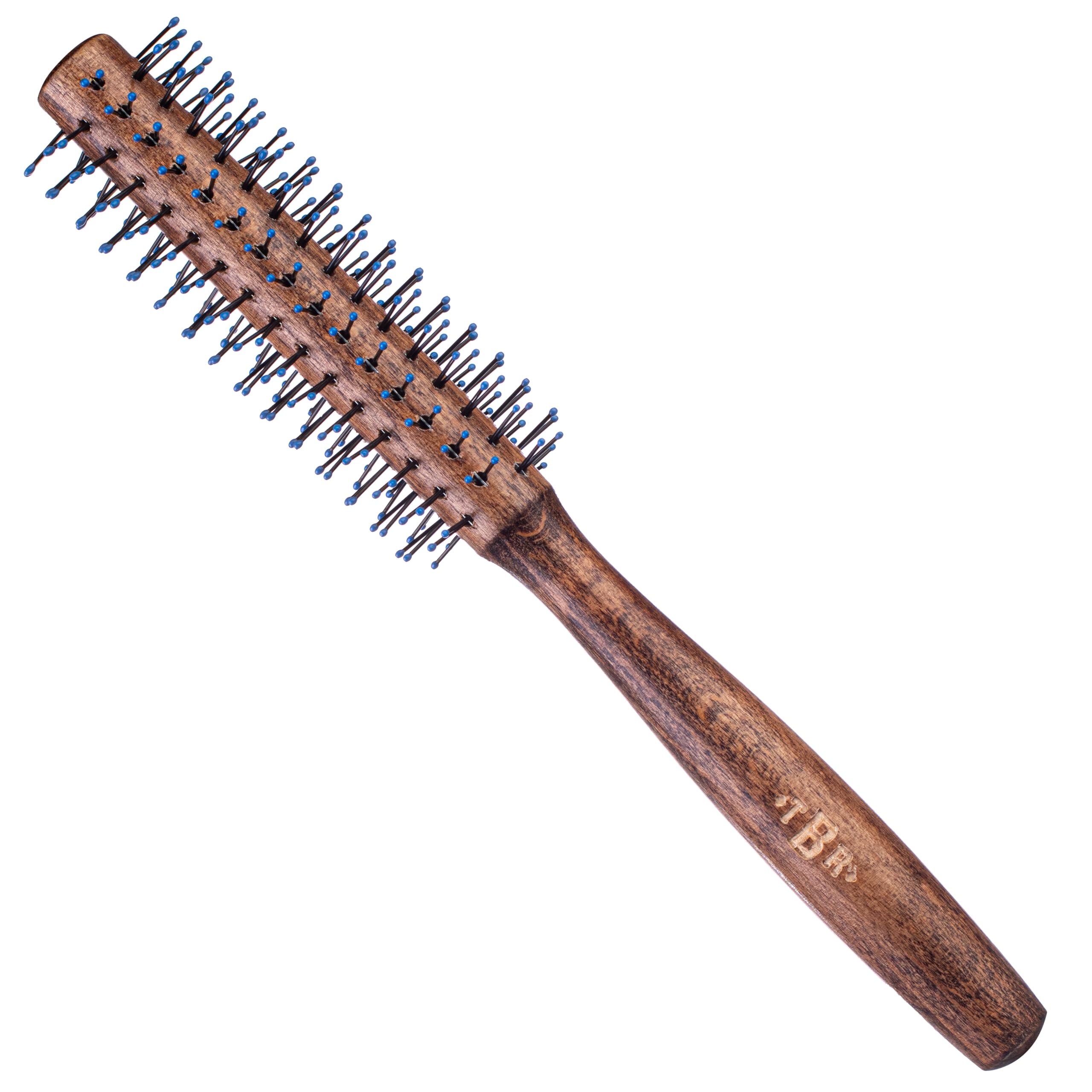 The Bluebeards Revenge, Quiff Roller, Professional Wooden Round Brush For Men's Hair Styling
