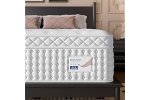 BedStory Firm Queen Size Mattress 14 Inch, Luxury Hybrid Mattress in a Box for Zoned Pressure and Pain Relief, Signature Collection Deep Sleep Mattresses, Forever Warranty,365 Nights Trial