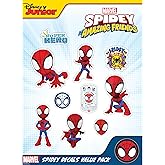 Marvel Spidey and His Amazing Friends Decals - Set of 10 Outdoor Rated Stickers for Car, Laptop, Computer, Water Bottle - Marvel Stickers for Kids and Adults