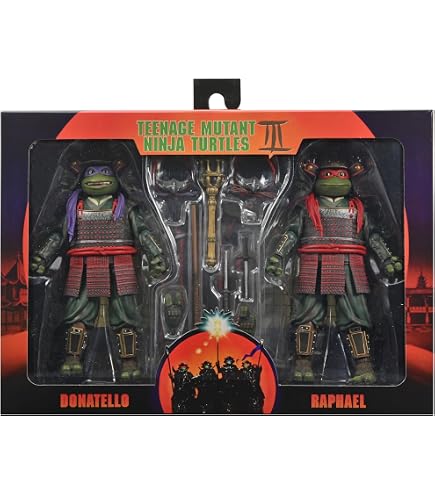 NECA Teenage Mutant Ninja Turtles 3 (Movie) - Turtles in Time- 1:7