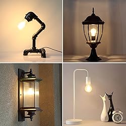 Ascher 60 Watt Equivalent, E26 LED Filament Light