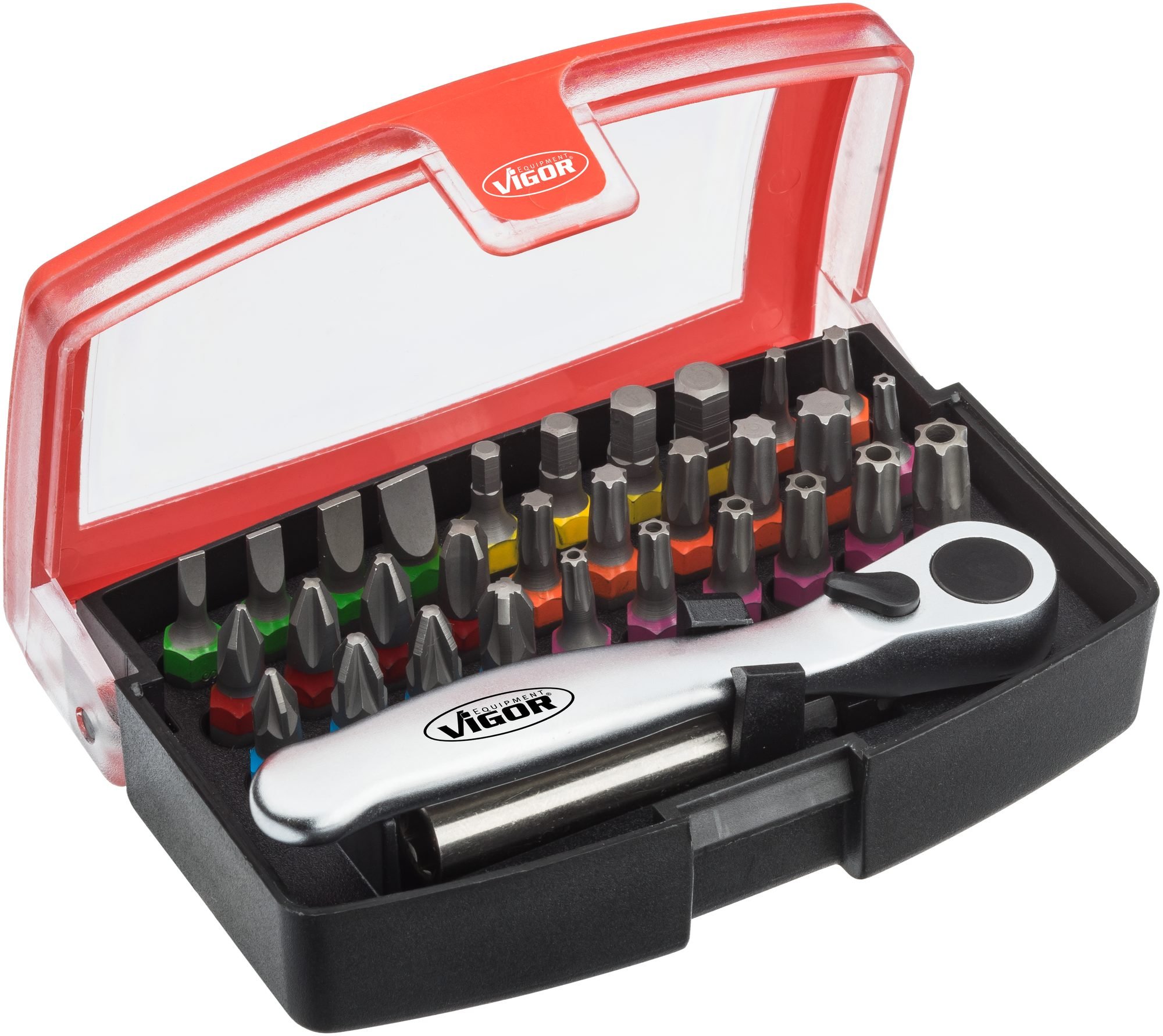 Vigor Vigor_V5502 Bit Box (32-Piece)