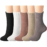 BomKinta Fuzzy Socks Women - Winter House Slipper Sock - Cozy Thick Warm Sleeping Gifts for Women Size 5-10