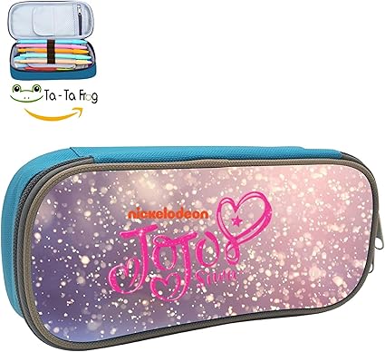 ペン鉛筆ケースバッグポーチstationary Caseジョジョ Siwaメイクアップコスメティックバッグ One Size ブルー 文房具 オフィス用品 文房具 オフィス用品 Amazon