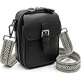 VALTESSA Small Crossbody Bags for Women,Travel Purse Vegan Leather Designer Shoulder Handbag Crossbody Wallet with Card Slots