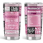 Absacie Pharmacist Tumbler - Stainless Steel 20 OZ, Graduation & Appreciation Gift for Women & Pharmacy Technicians