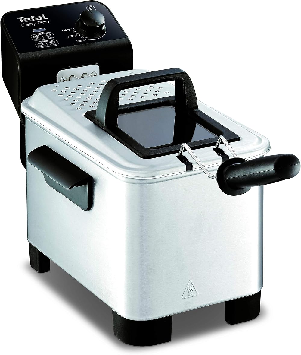 Tefal Easy Pro Deep Fryer 3L 2100W Semi Professional Stainless Steel