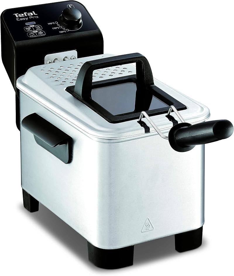 Tefal Easy Pro Deep Fryer 3L 2100W Semi Professional Stainless Steel