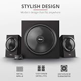 Trust Yuri 2.1 Speaker Set 120W Subwoofer UK Plug Wired Volume Control view 4