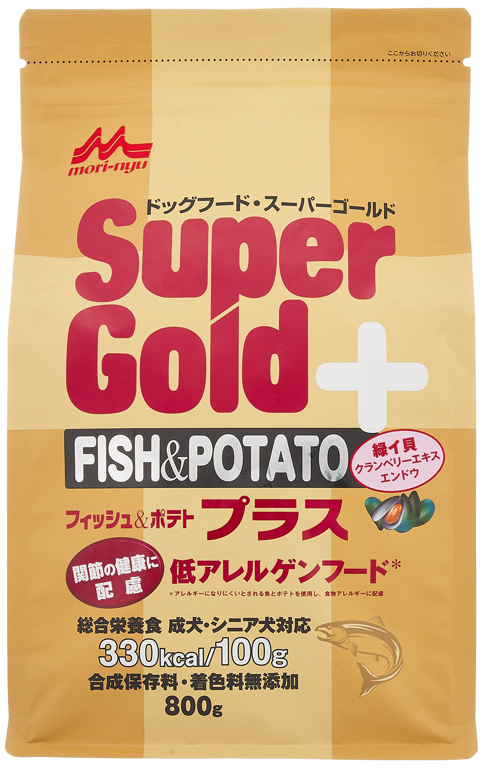 スーパーゴールド Supergold フィッシュ&ポテト プラス 関節ケア 800g商品画像