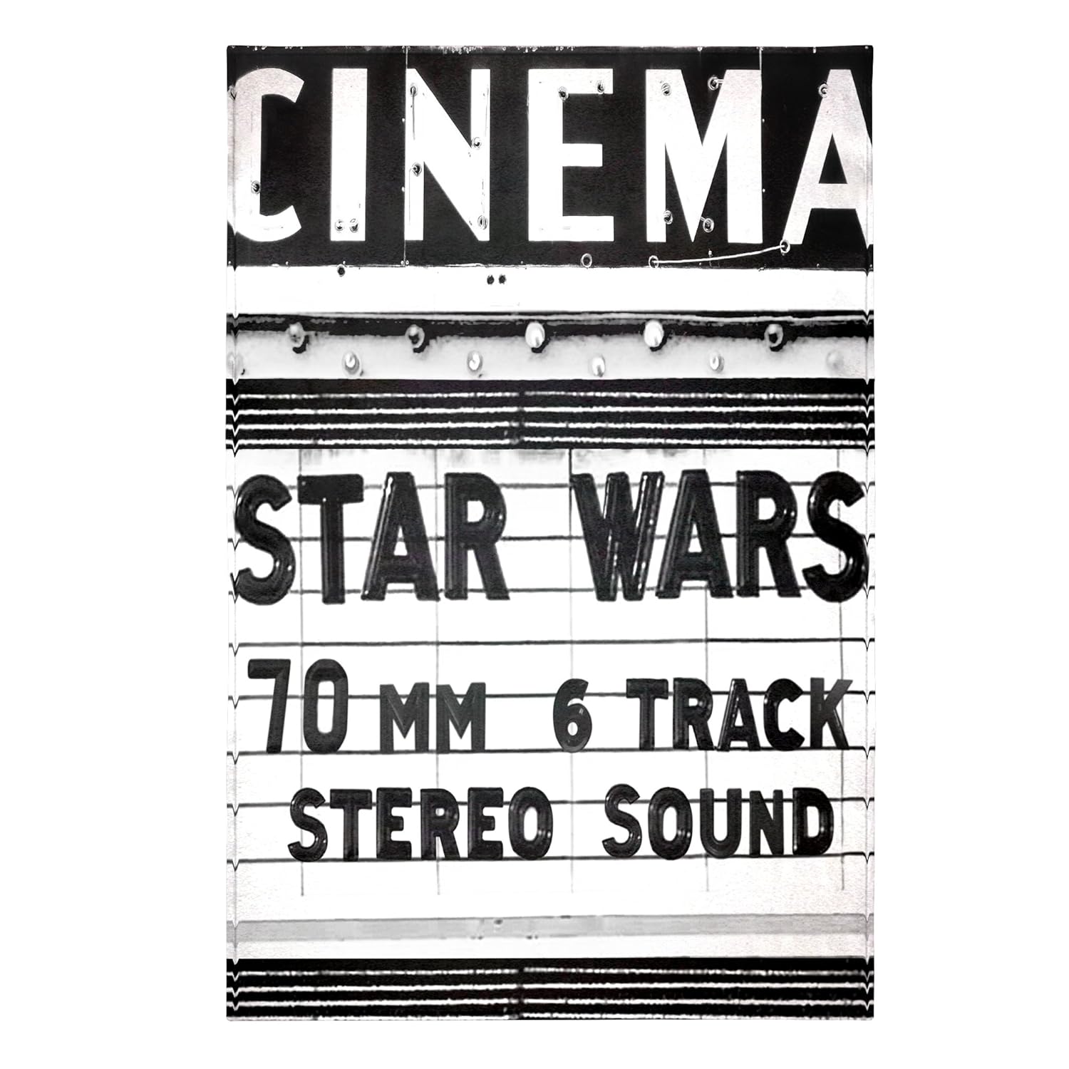 Jay Franco Classic Theatre Marquee Billboard Woven Jersey Sweatshirt Fleece Blanket Twin, 60" x 90", Black/White/Grey