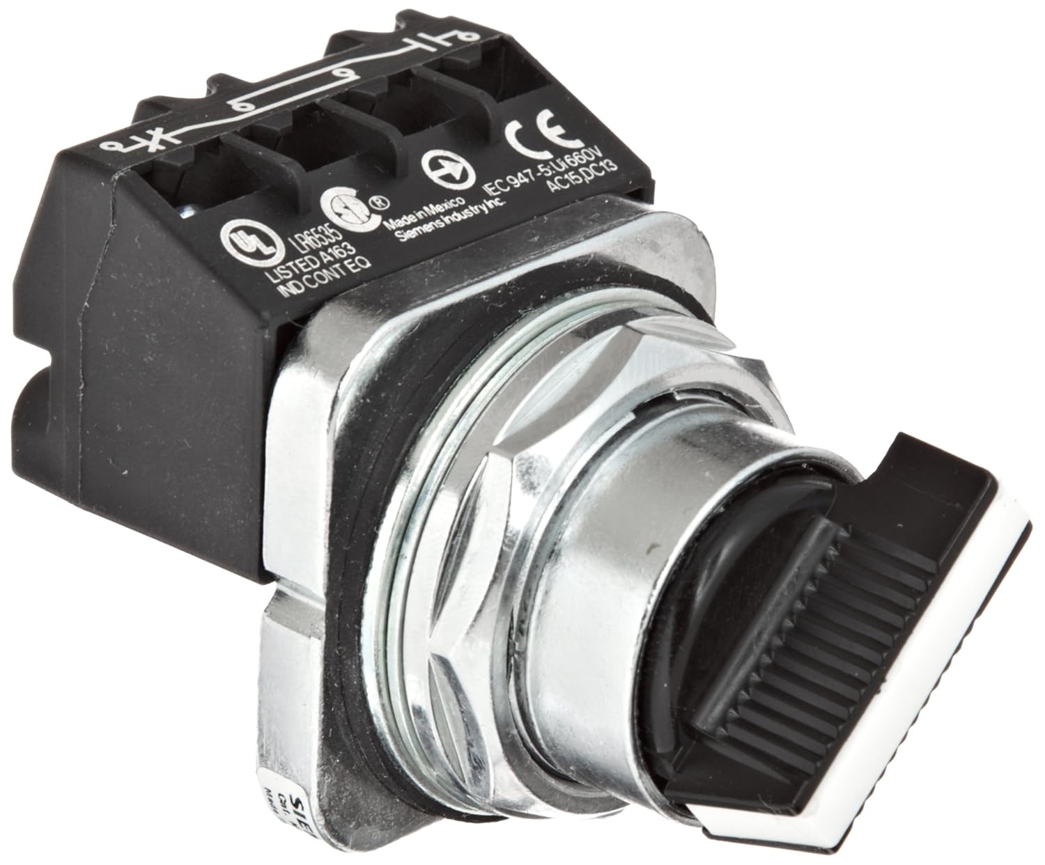 Siemens 52SA2ACBA1 Heavy Duty Selector Switch Unit, Water and Oil Tight