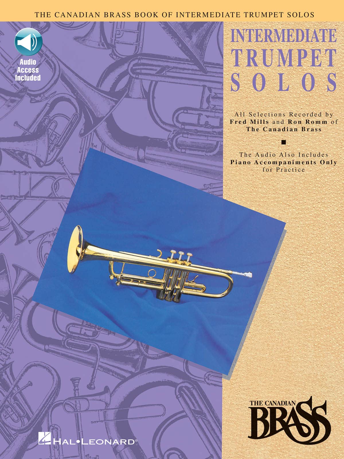 Canadian Brass Book Of Intermediate Trumpet Solos. Includes Audio Online: 1