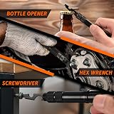 BIIB 7 in 1 Fidget Pen Multi Tool LED Gift for Men Dad Birthday Easter view 3