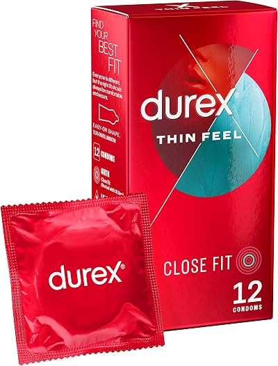 Durex Thin Feel Close Fit Condoms 12 Pack