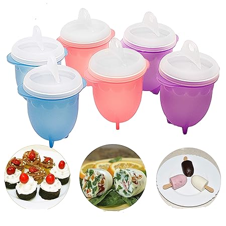 Huevos para microondas - huevos cazadores - tazas de silicona ...