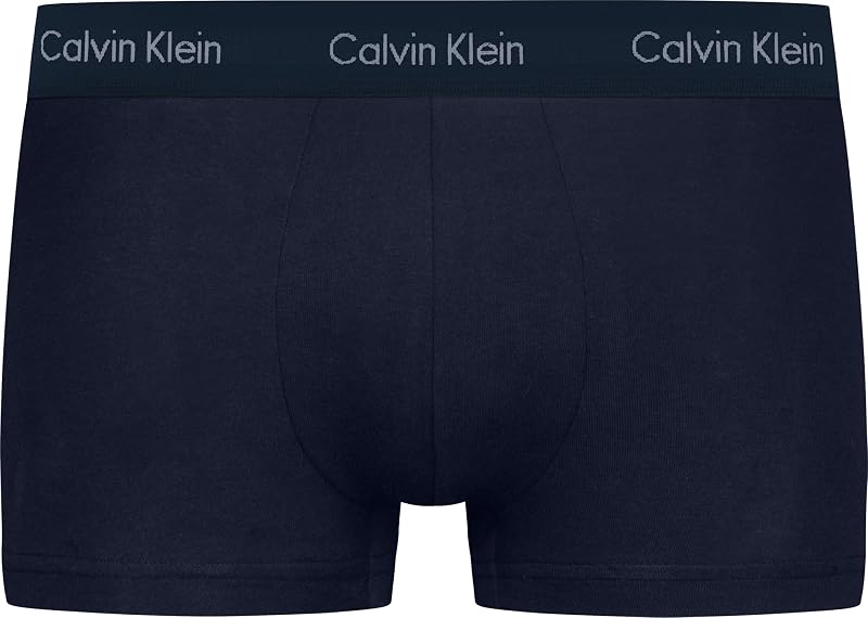 Boxers Taille Basse Lot de 3 Homme sous-Vêtement, Multicolore (Black/Blueshadow/Cobaltwater DTM WB), S