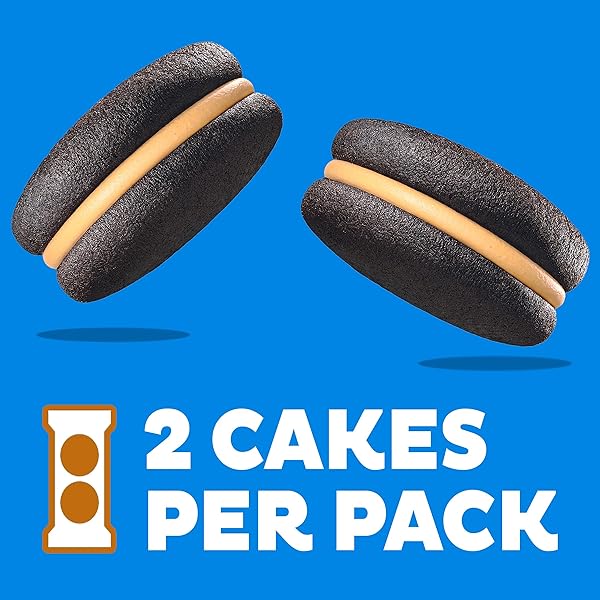 OREO PEANUT BUTTER CREME CAKESTERS SOFT SNACK CAKES, 5 – 2.02 OZ SNACK PACKS