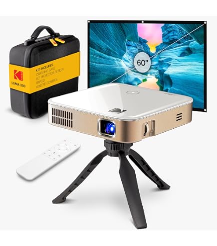 Amazon.com: KODAK Luma 350 Proyector inteligente portátil con
