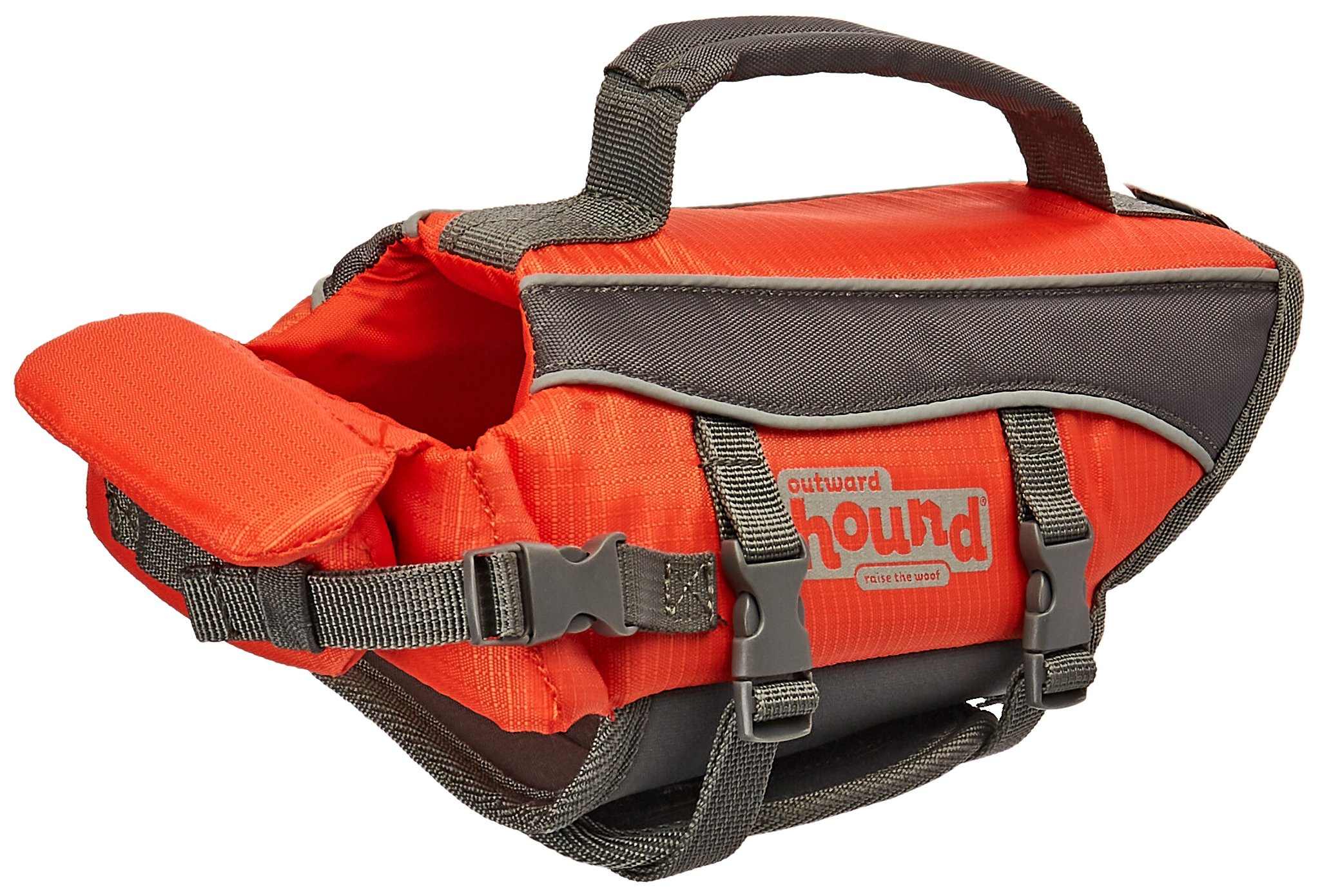 XSmall Dog Life Jacket Outward Hound Granby Splash Orange Chest Vest