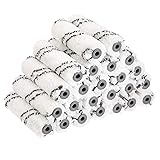 Amazon Basics 4-inch Microfiber Paint Roller Covers, 24-Pack