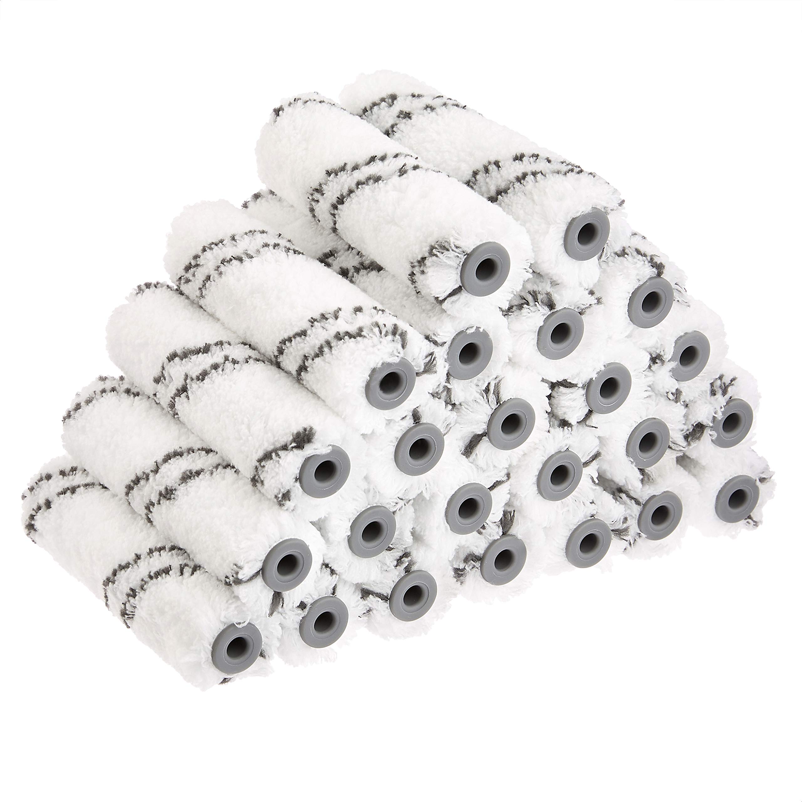 Photo 1 of Amazon Basics Microfiber Paint Roller Covers, for Smooth Finish, 4", 5-Pack