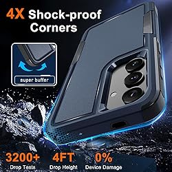 RMOCR Case for Samsung Galaxy S24 Plus, Full Body
