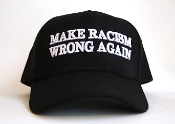 Make Racism Wrong Again Embroidered Cotton Cap - Low Profile, Adjustable, Unstructured Dad Hat - View #5