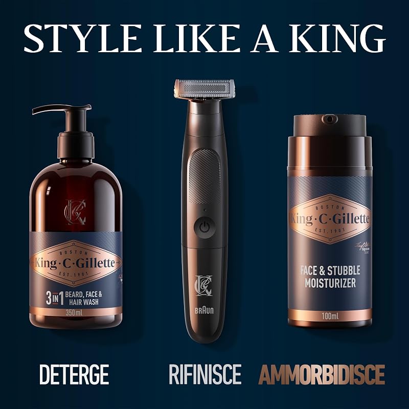 Crema Idratante Viso, per la Cura della Barba, 100ml
