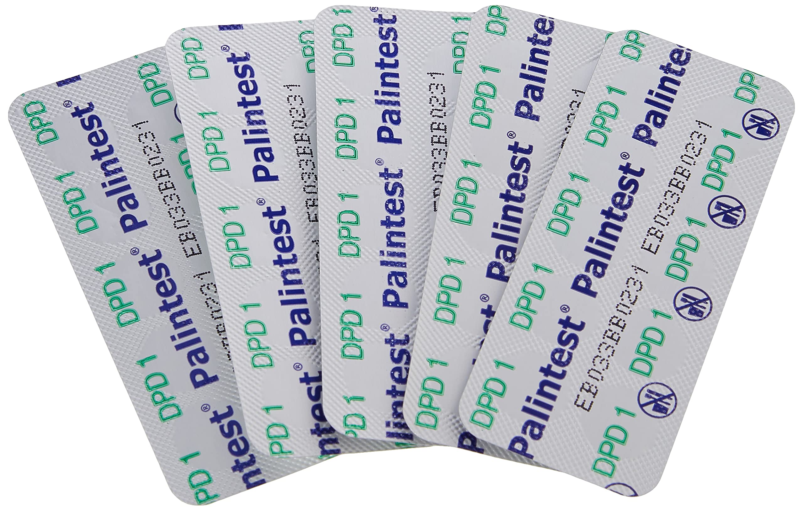 DPD1 chlorine test tablets swimming pool hot tub X50 Palintest
