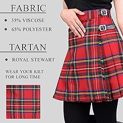 Scottish Tartan Kilts for Women I Traditional