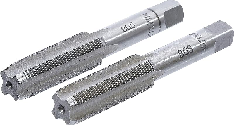 BGS 1900-M14X1.25-B Tap Set Starter and Plug Tap 2 pcs M14 x 1.25