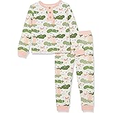 Mud Pie baby-girls Mud Pie Toddler Girl Sports Pajama Set