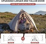 Naturehike Cloud Up 2 Person Tent Silicone Waterproof Ultralight 2024 view 3