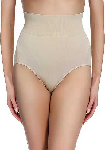 44040 SLEEX Shapewear Damen Hoher Figurformender Miederslip