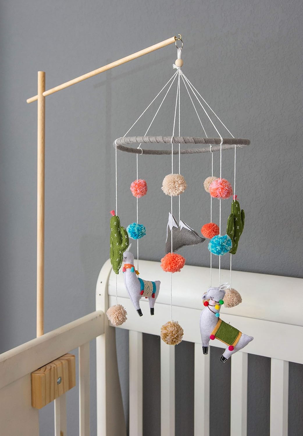 llama mobile nursery