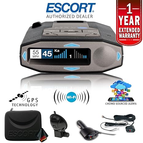 Escort 0100037-1 Max 360C - Detector láser con Wi-Fi (cable ...