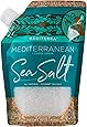SaltWorks Mediterra Mediterranean Sea Salt, Coarse Grain, Artisan Pour Spout Pouch, 16 Ounce