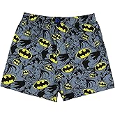 INTIMO DC Comics Batman Boxer Shorts Men's Action Poses Bat Signal Logo Underwear