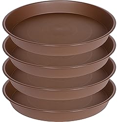 Bleuhome 4 Pack of 14 inch Plant Saucer, Heavy Duty