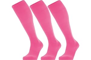 GRAPMKTG 3 Pack Softball Soccer Socks Baseball Football Socks for Youth Men and Women