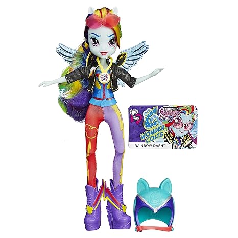 rainbow dash doll equestria